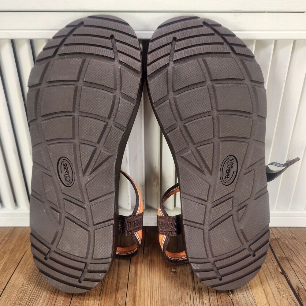 Chaco Brown and Orange Sandals - Picture 8 of 12